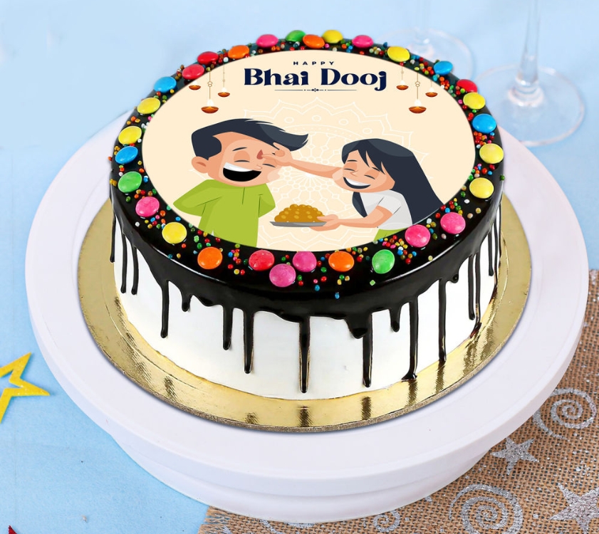 Amazing Bhai Dooj Cake