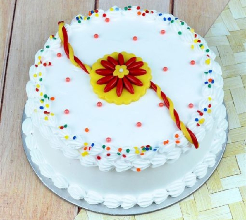 Delicious Rakhi Cake - Fresh Cake